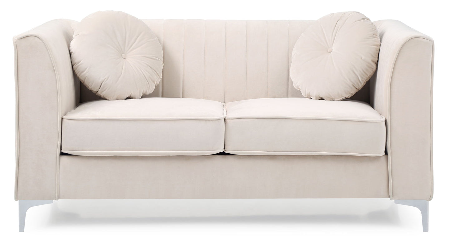 Delray - Micro Suede Loveseat