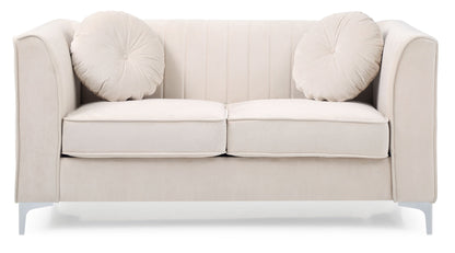Delray - Micro Suede Loveseat