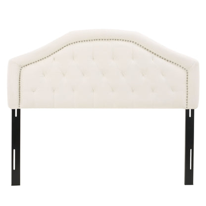 Kaarina - Contemporary Tufted Fabric Headboard