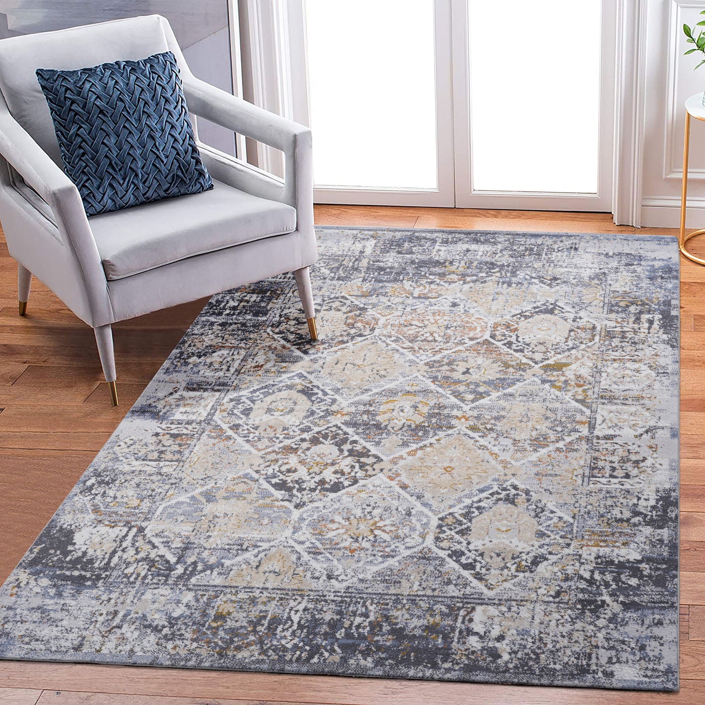 Payas - 6' X 9' Traditional Area Rug - Multi
