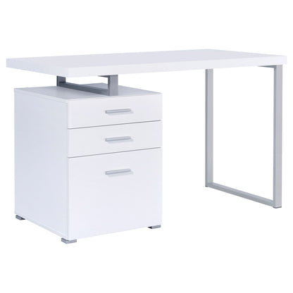 Modern Reversible 3 Drawer Office Computer Desk