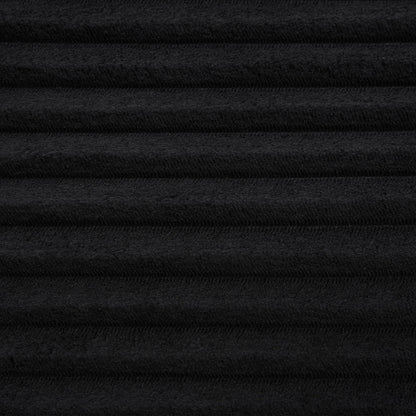 Convertible Loveseat Sofa With Storage, USB Ports, Cup Holders - Black