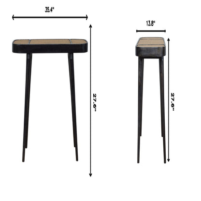 Larissa - Console Table - Black