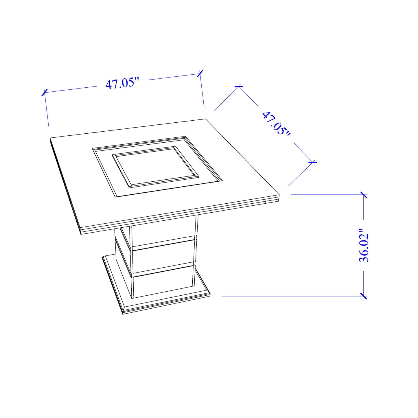 Ariya - Bar Table And Bar Stool Set - White