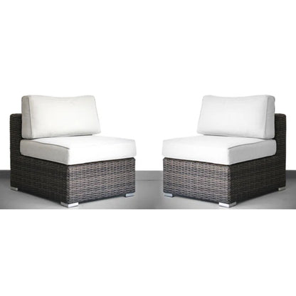 Minnesota - Armless Patio Chairs (Set of 2)