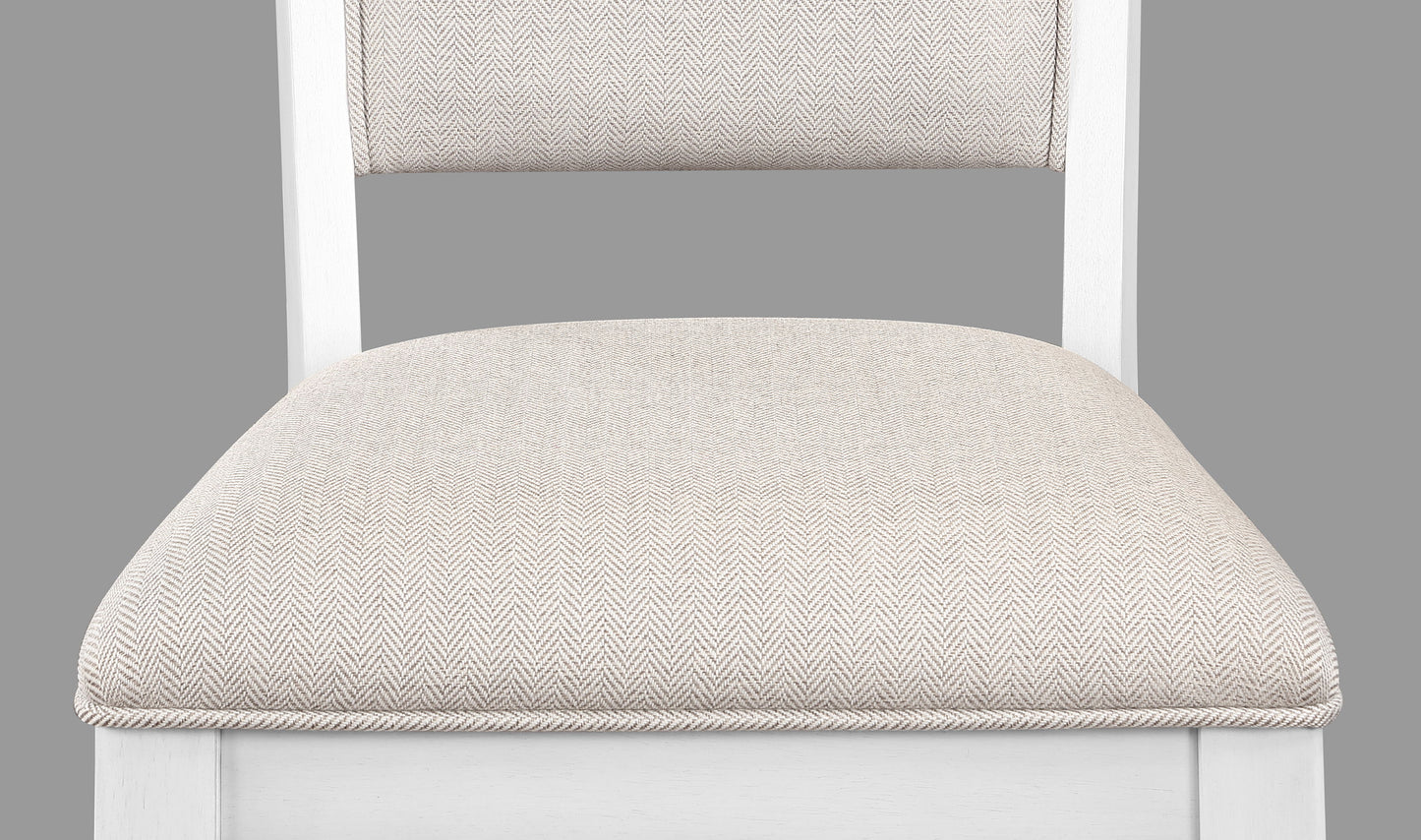 Wendy - Counter Height Chair (Set of 2) - White / Beige