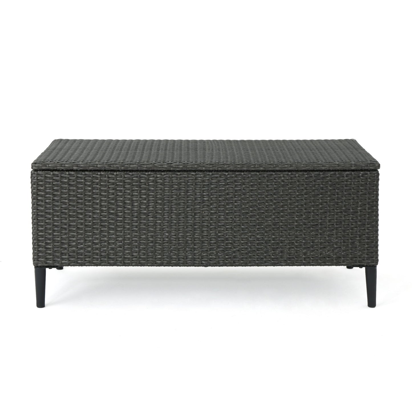 Rupert - Storage Unit Resin Wicker Outdoor
