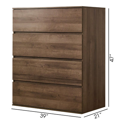 Liv - 4 Drawer Contemporary Wood Chest