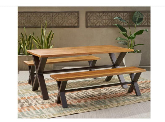 Sanibel - 3 Piece Dining Set - Teak