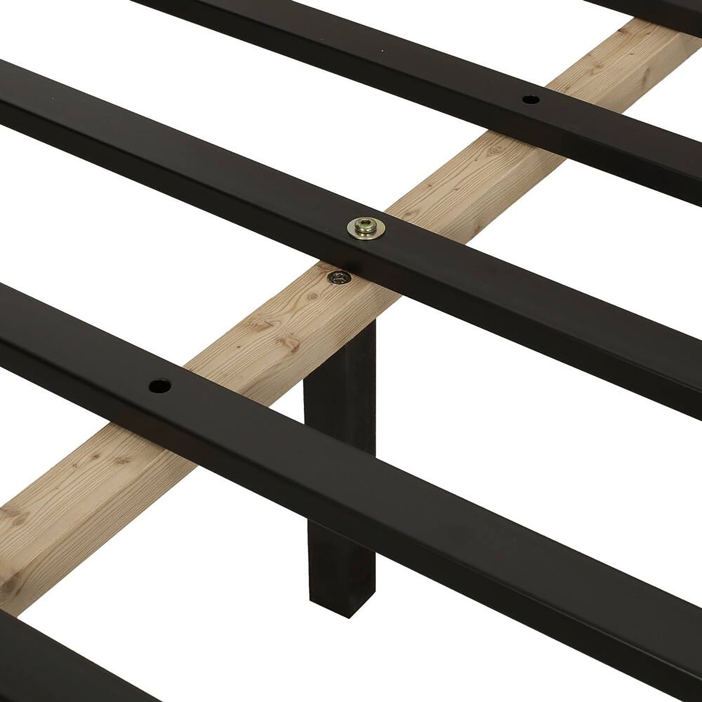 Twilight Fully Upholstered Fabric Wingback Queen Bed - Ivory