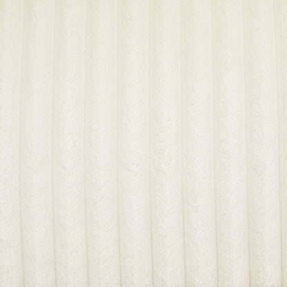 Modern Corduroy Loveseat Sofa With 4 Pillows