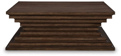 Hannodream - Square Cocktail Table - Warm Brown