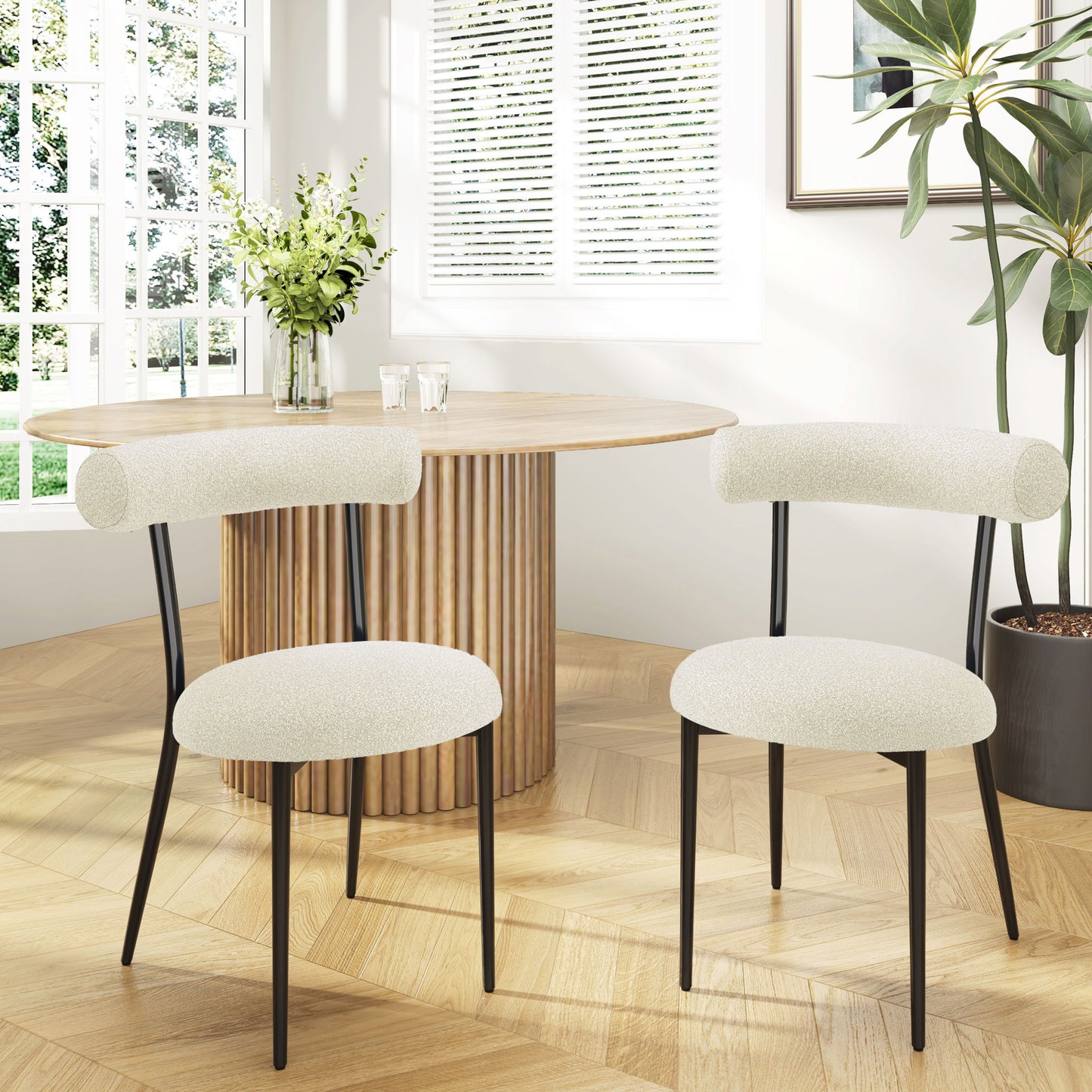 Modern Dining Room Chairs (Set of 2)