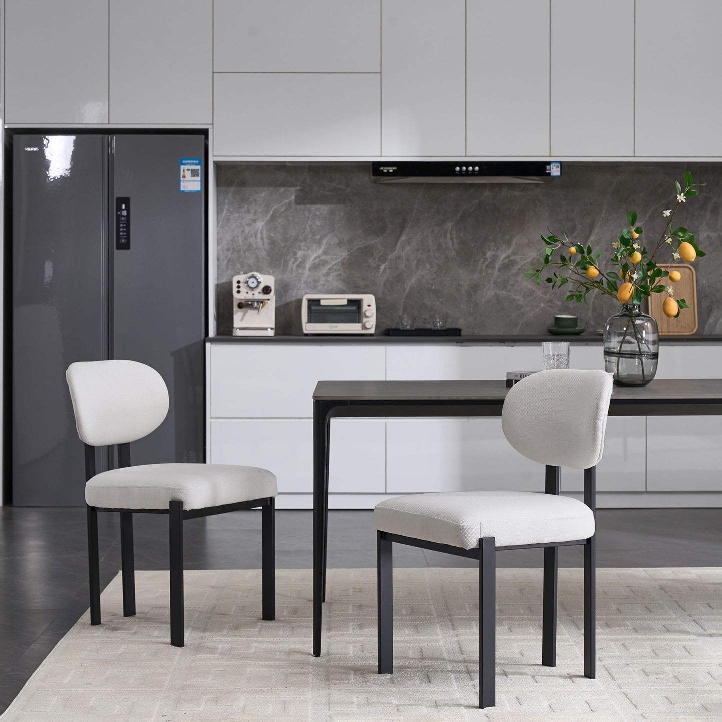 Dining Armless Chairs (Set of 2)