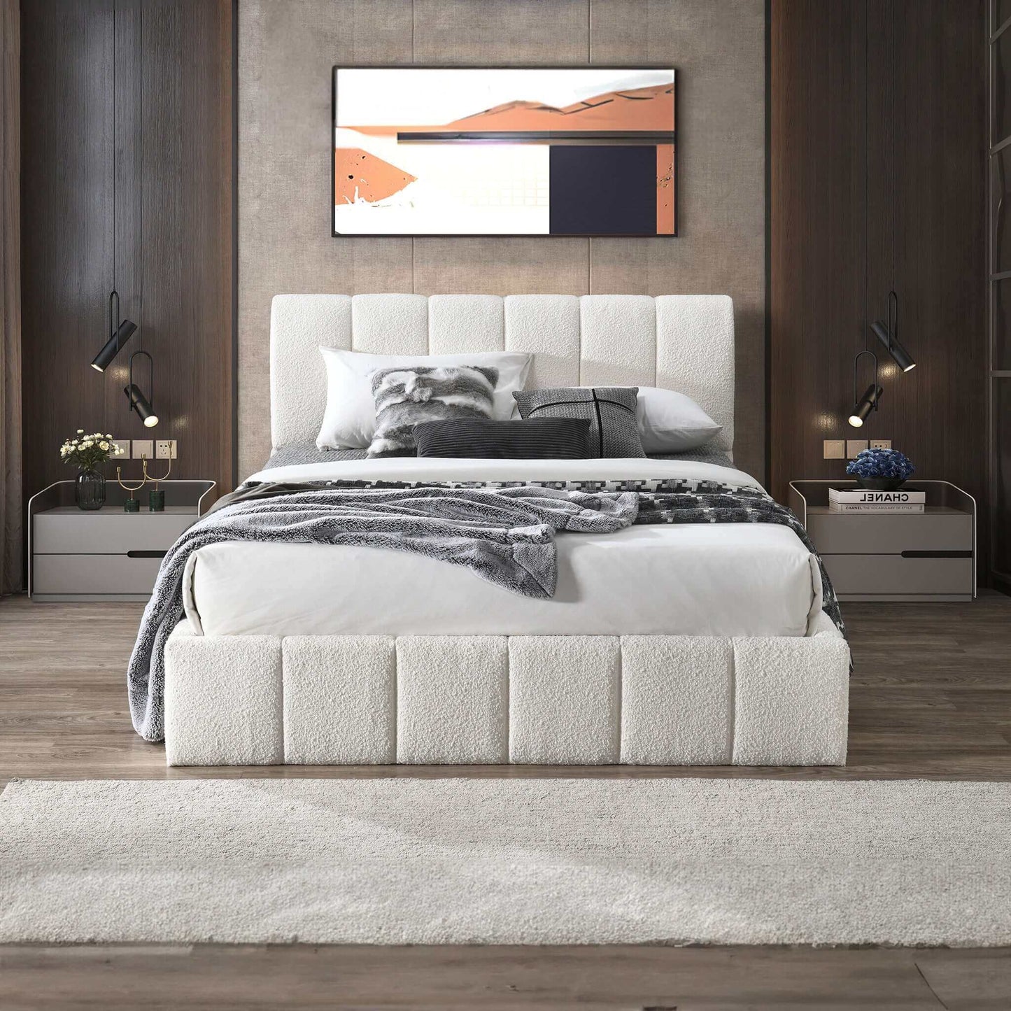 Hilar - Elegant Design Platform Bed