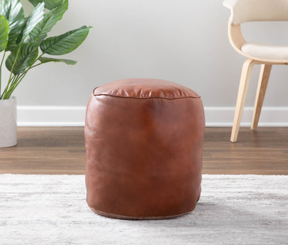 Cobbler - Industrial High Quality Pouf - Brown