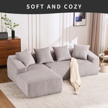 Combined 3 Seater Sofa With 4 Pillows