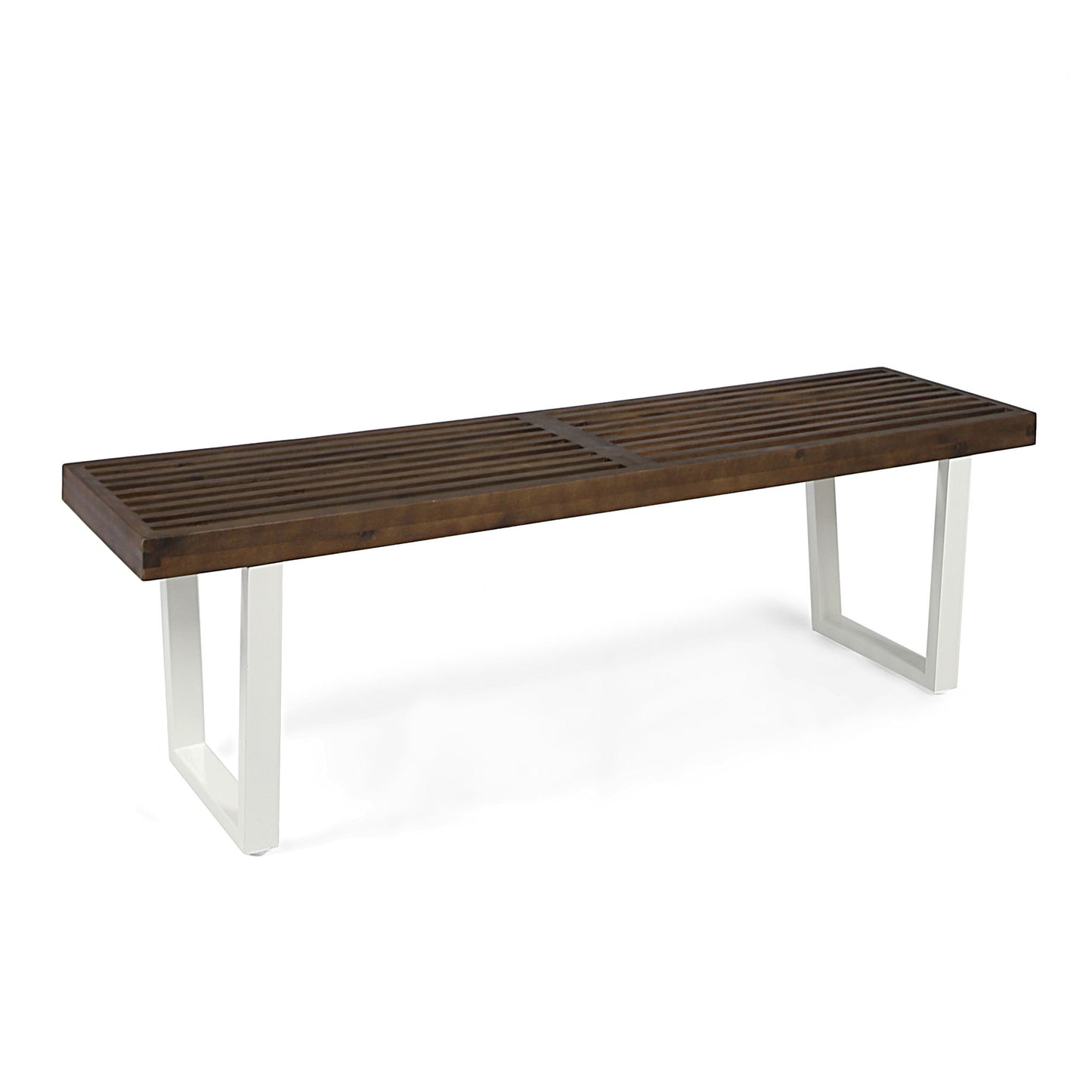 Intrinsic - Outdoor Dining Bench With Slat Top
