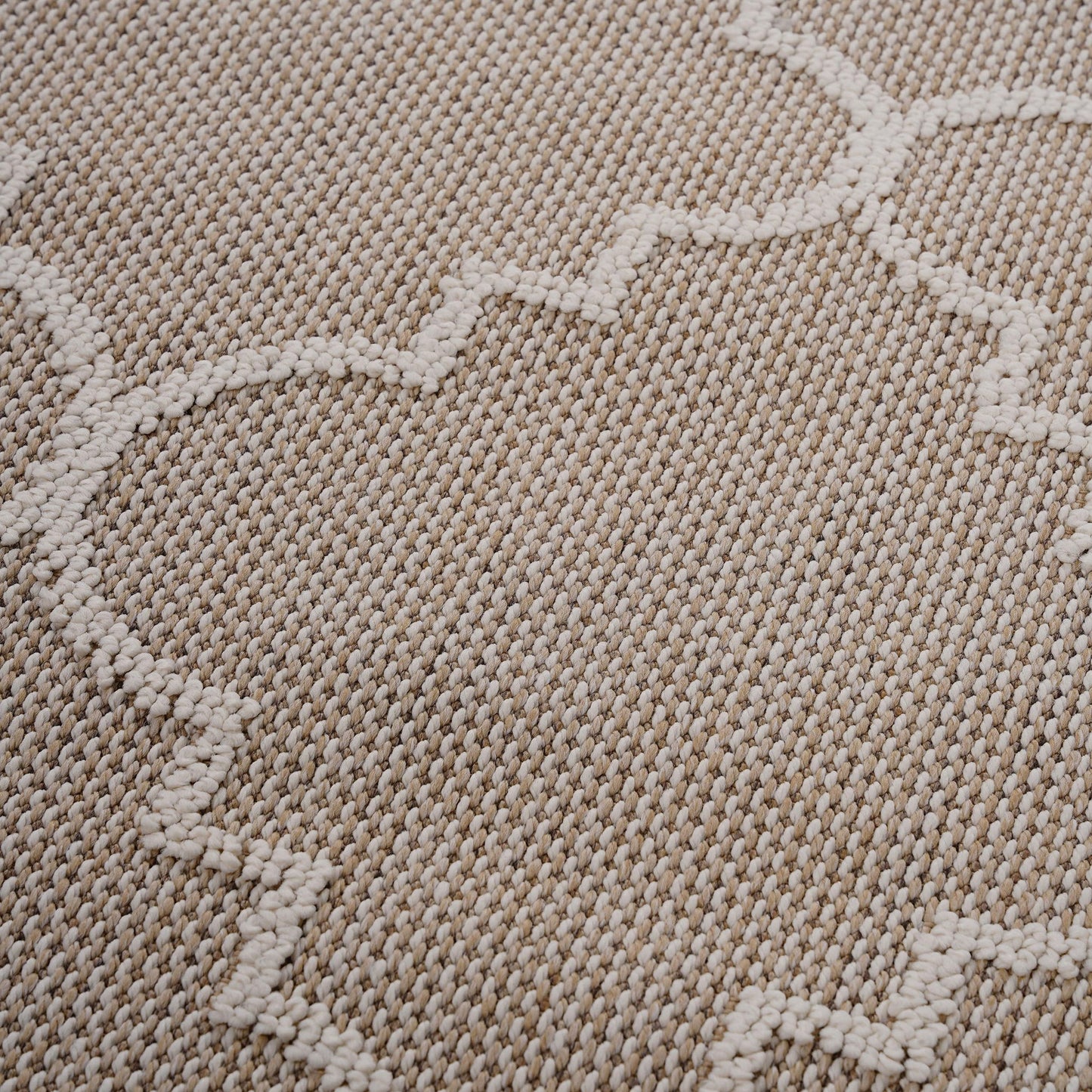 Guros - 8' X 10' Trellis Indoor / Outdoor Area Rug - Ivory