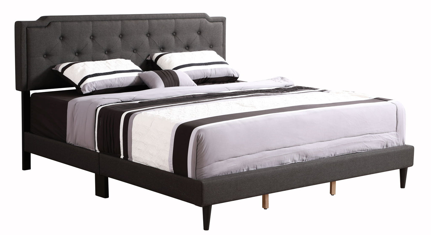 Button Tufted Bed Charming For Cozy Spaces