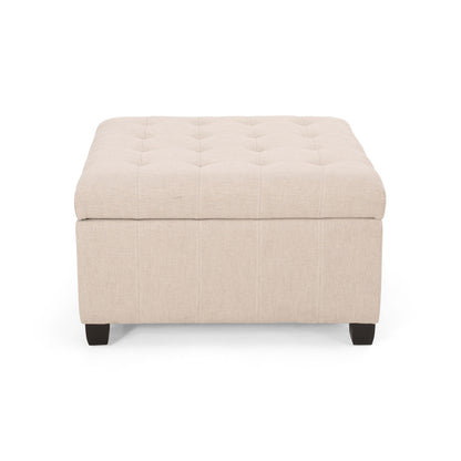 Isabella - Contemporary Ottoman With Storage